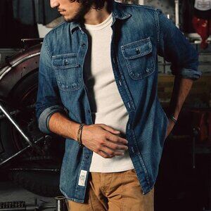 imogene + willie Earl Selvedge denim shirt